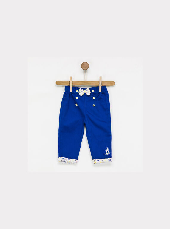 Pantalon bleu NAFLEUR / 18E1BFF1PAN701