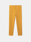 Lot de 2 leggings  jaune et marine LITABLETTE 2 / 24H2PFB2LG070