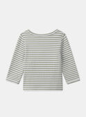 Ensemble de naissance en côtes plates haut + pantalon + bonnet MOUSLIM / 25E0NG12ENS000