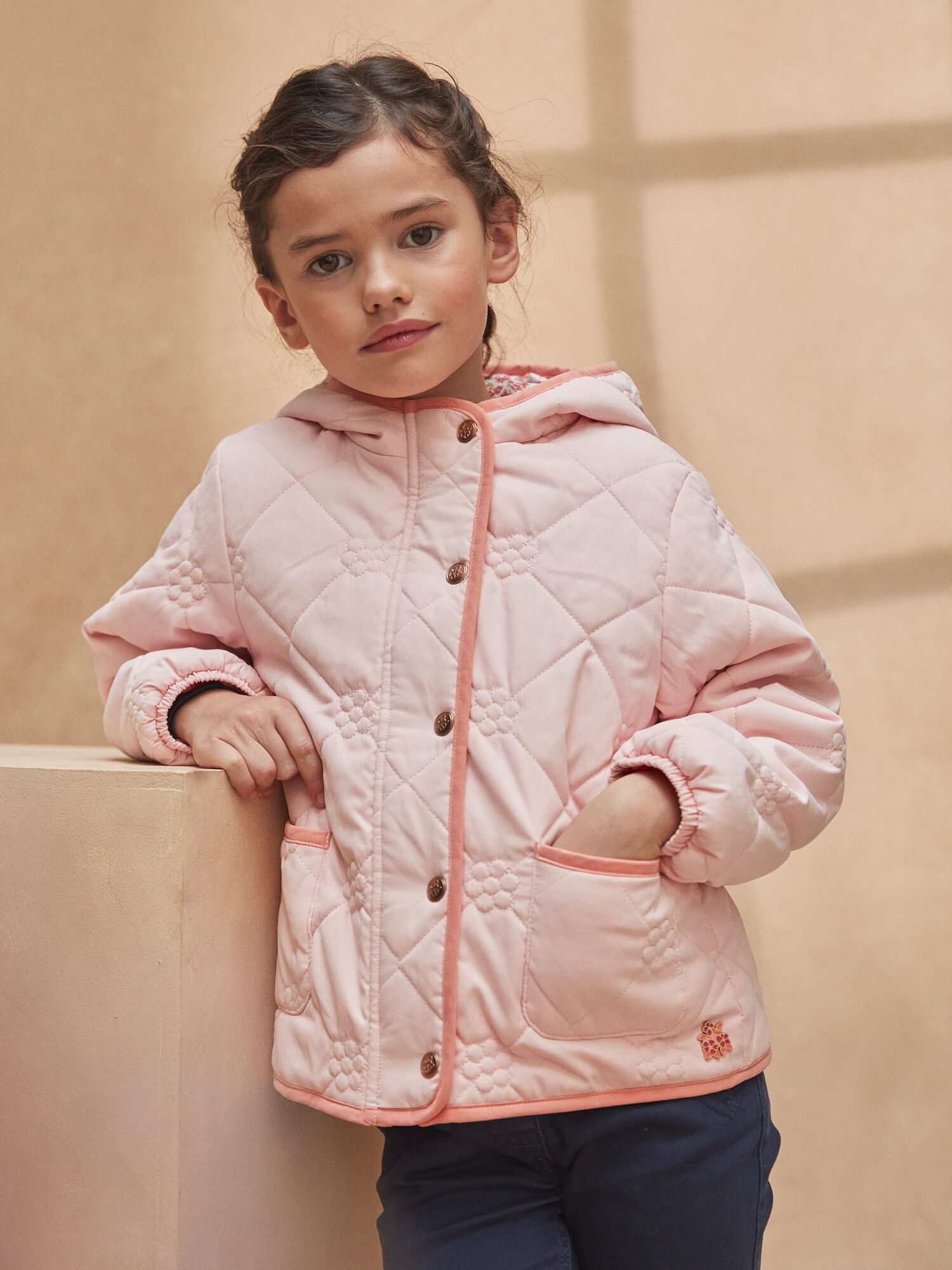 Veste 2025 fille kaki