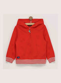 Sweat shirt rouge READIAGE / 19E3PGC2SWE505