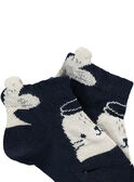 Chaussettes basses bleue RANORMAN / 19E4BGE1SOBC214