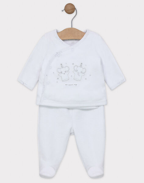 Ensemble Naissance Cardigan Et Pantalon A Pied En Velours Bebe Mixte Ensemble Naissance Cardigan Et Pantalon A Pied En Velours Bebe Mixte
