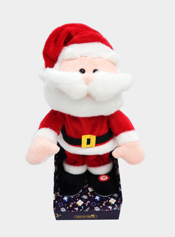 Mon Père Noël dansant <br>• Peluche animée SMAPL0019 / 20J7GM71PE5099