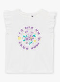 Tee Shirt Manches Courtes Ecru LAPAYETTE / 24H2PFI2TMC001