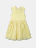 Robe Jaune KRETULETTE / 24E2PFL6ROBB103