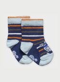 Chaussettes bleue RAALFONSE / 19E4BG22SOQ221