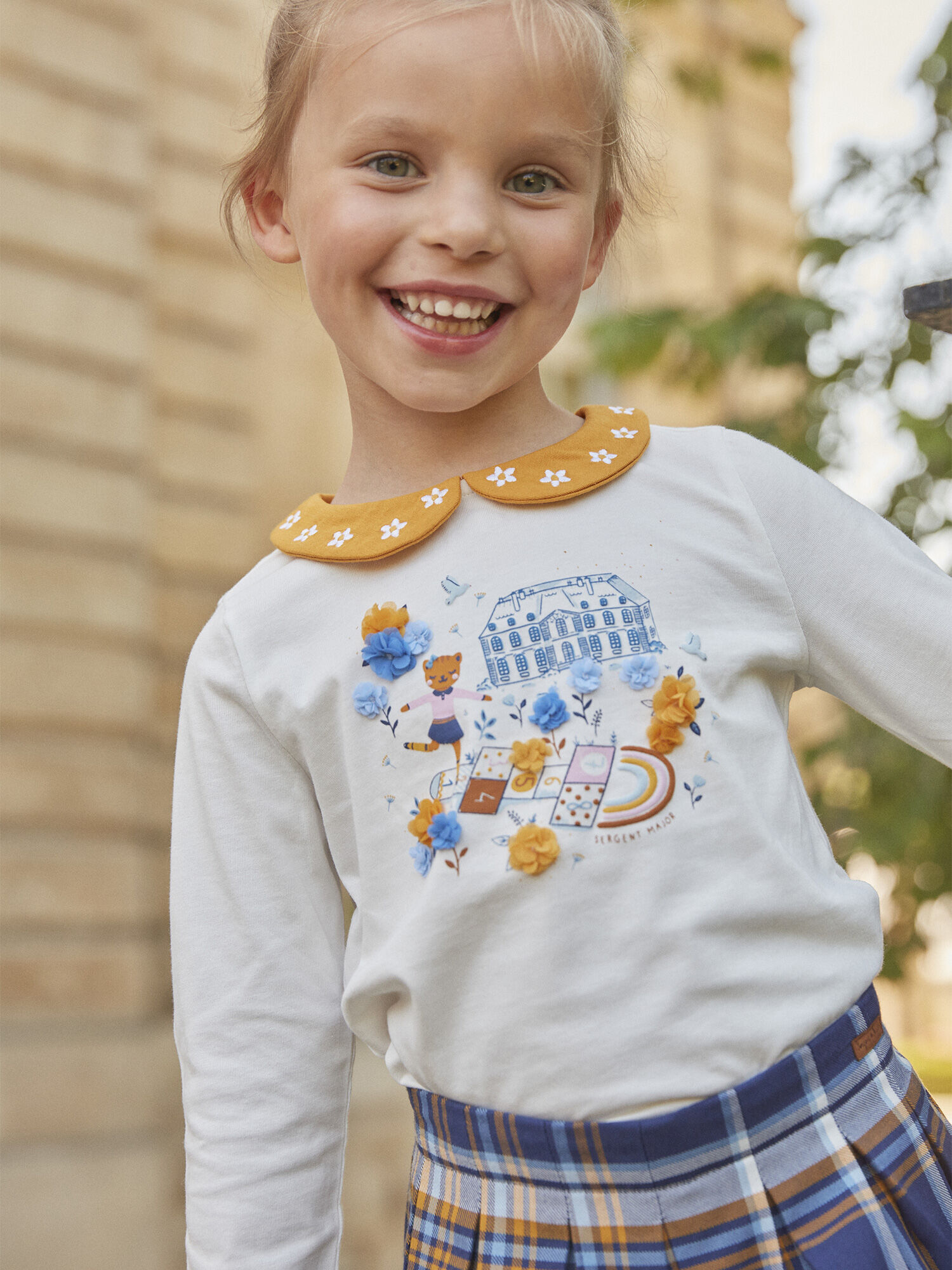 Sergent major tee shirt fille sales