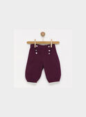 Pantalon violet PALOLA / 18H1BFH1PAN511