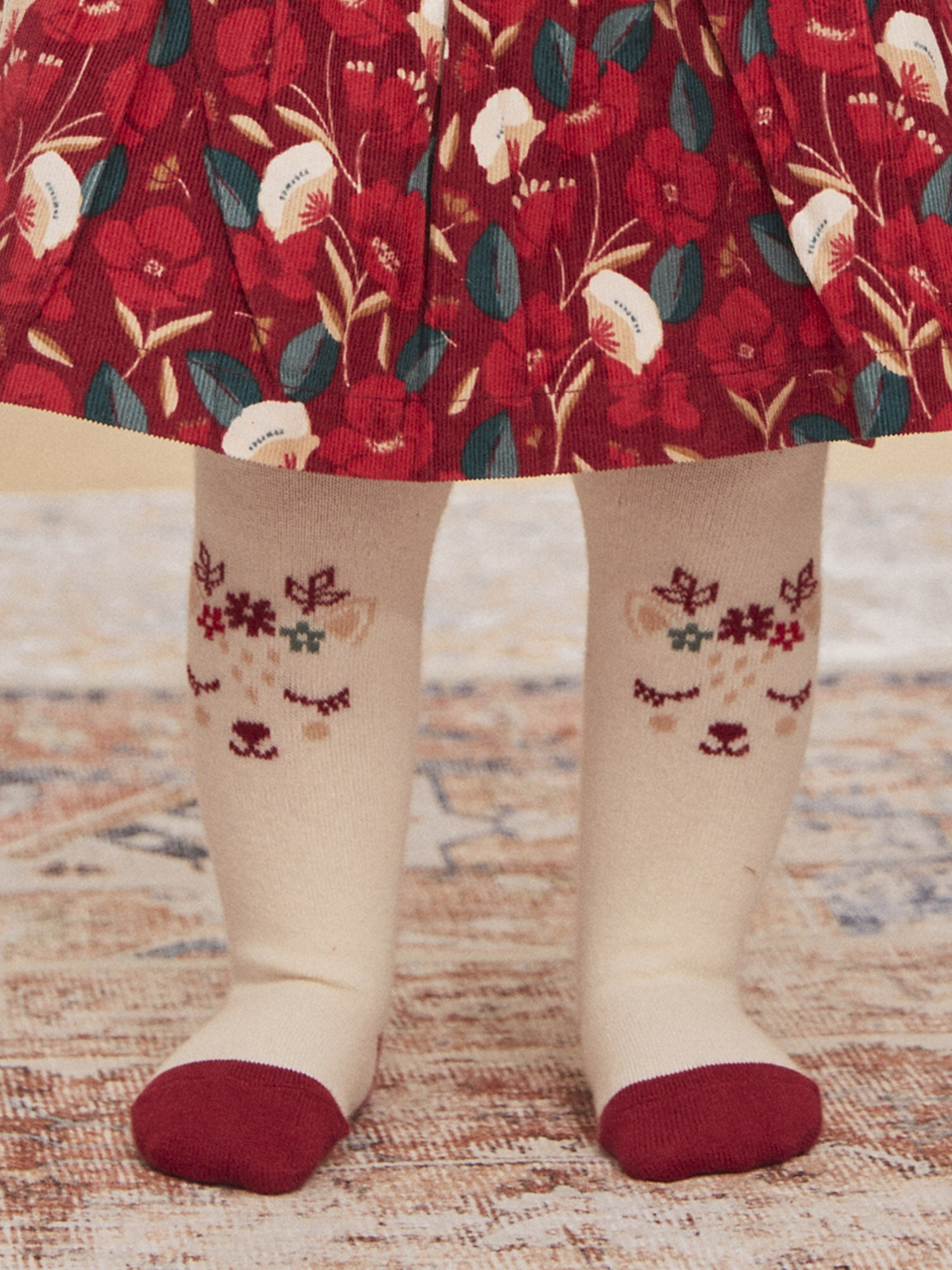 Collant jacquard best sale