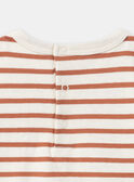 Body T-shirt rayé KAMALO / 24E1BGE2BOD632