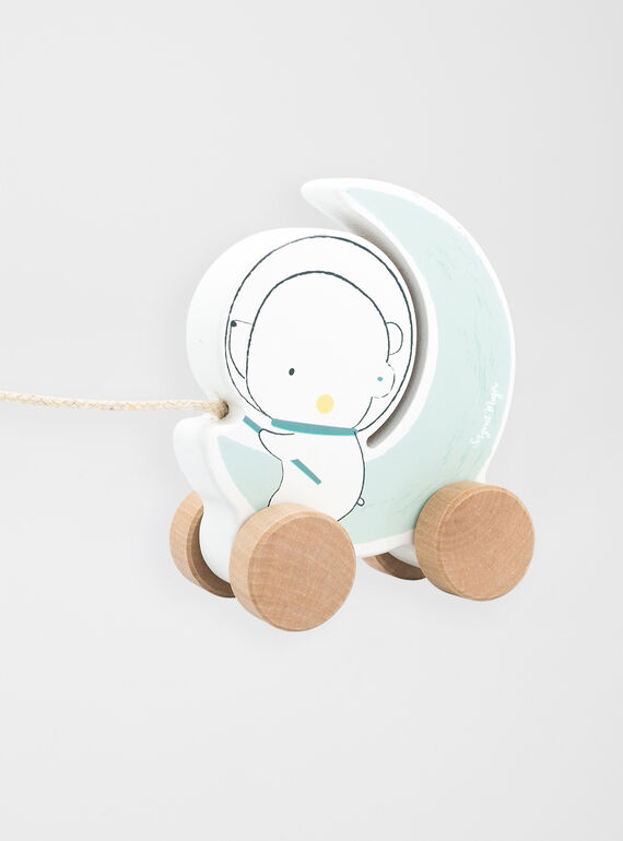En avant l'ours : Petit ours en bois à tirer  BEAR PULL ALONG / 20J78351ANM099
