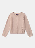 Gilet rose MIXCAETTE 2 / 25E2PF52CAR311