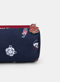 Trousse Bleu marine imprimé Japon Garçon NOTROUSAGE / 25H4PGP1TRO705