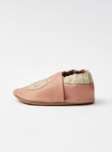 Chausson Cuir Rose NAGAIA / 25F10BF31CHC312