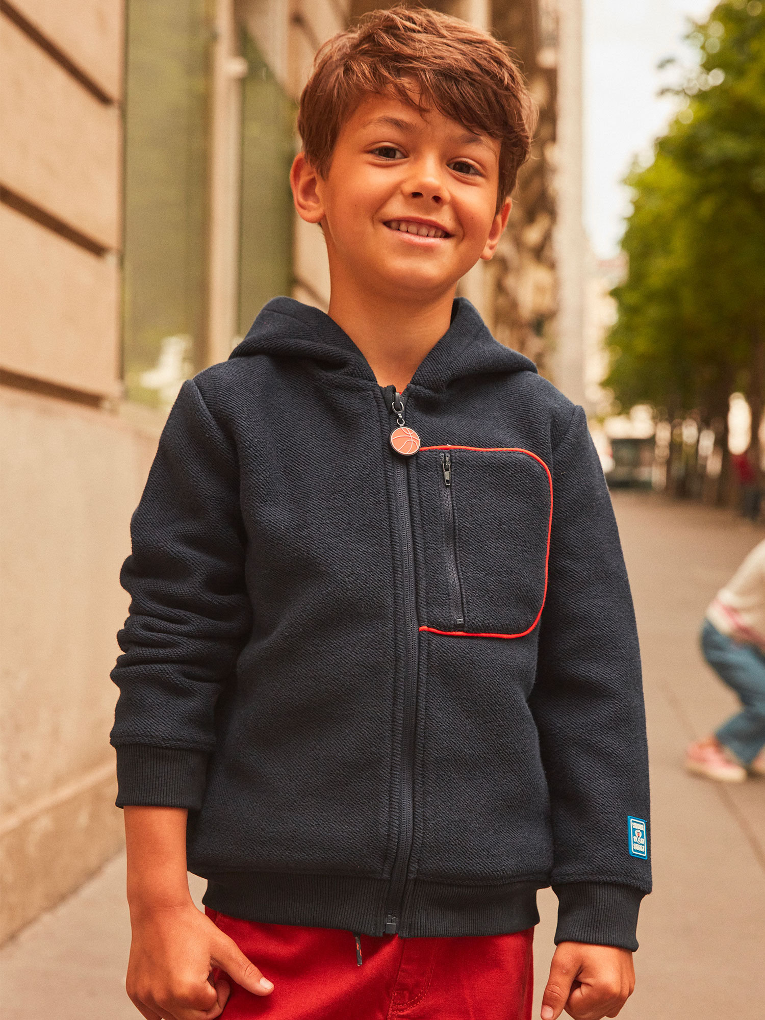 Gilet capuche enfant deals