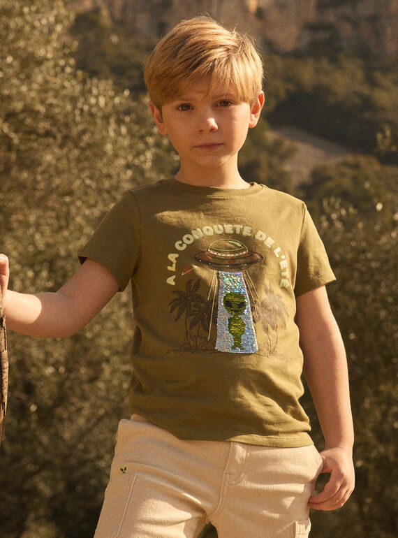 T-shirt Extra-terrestre MLEOVNAGE / 25E3PGO3TMC604