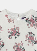 Pull fleuri LADOUETTE / 24H2PFQ1PUL001