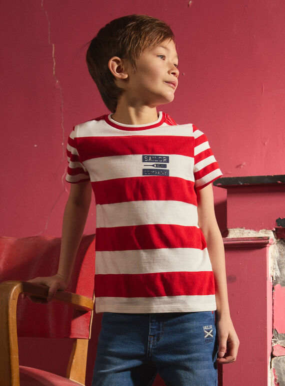 Tshirt Rayé Sailor MOKENAGE / 25E3PGJ1TMC050