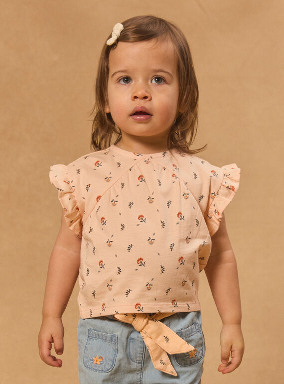 Tshirt fluide fleuri MASOLANGE / 25E1BFP1TEED300