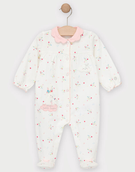 Grenouillere Imprime Fleuri Bebe Fille Pyjama Et Grenouillere Bebe Sergentmajor