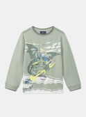 T-shirt Vert Dragon LADTOURAGE / 24H3PGQ2TML629