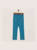 Pantalon turquoise RERIFAGE / 19E3PGD1PAN202