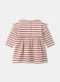 Robe rayée LAPRUNE / 24H1BFR2ROB001