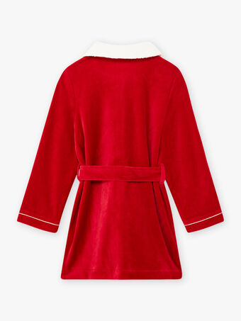 Robe de chambre rouge enfant fille BEBRETTE / 21H5PFI1RDCF521