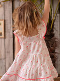 Robe blanche imprimé Palmier ZYPANETTE / 21E2PFU2ROB000