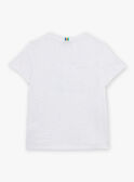 T-shirt écru à manches courtes FLEFROGAGE / 23E3PGS3TMC001