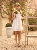 Robe tulle à fleurs brodées MRELEFETTE / 25E2PFL3ROB001