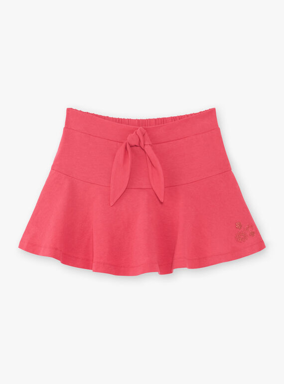 Jupe fuchsia enfant fille ZLUCETTE1 / 21E2PFL1JUP304