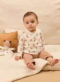 Doudou de naissance castor NOUH / 25H0AG21JOU001