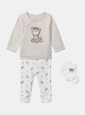 Ensemble de jour haut + pantalon+ chaussettes MORRIS / 25E0CG23ENSA011