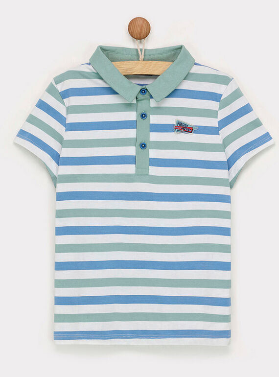 Polo blanc ROBAZAGE / 19E3PGH2POL000