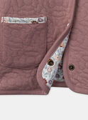 Cardigan réversible fleuri ou uni MAVETTE / 25E2PF71CAR511