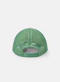 Casquette vert sapin et écru Garçon NAFOAMAGE / 25H4PGJ1CHAG625