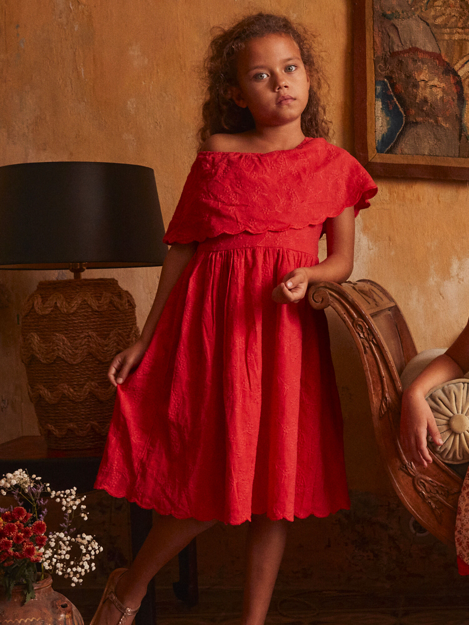 Robe orange enfant top