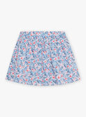 Jupe réversible à imprimé fleuri enfant fille CYAJUPETTE / 22E2PFK1JUP001