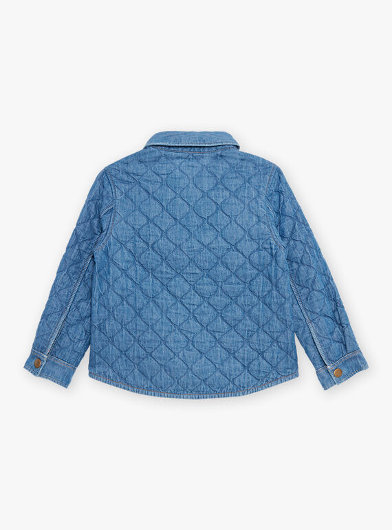 Surchemise matelassée en denim DUQUILTAGE / 22H3PGY1SCHK005
