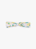 Bandeau jaune à imprimé fleuri LAARYA / 24H4BFI1BANH705
