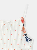 Robe Bain de Soleil Ecrue KLOBROETTE / 24E2PFS2RBS001