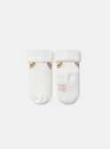 Lot de deux paires de chaussettes de naissance NOUI / 25H0AM21SOQ001