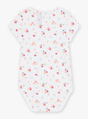 Body en jersey à imprimé fleuri CAZARA / 22E1BFV1BOD001
