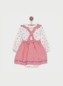 Ensemble rose RABRIGITTE / 19E1BF21ENS001