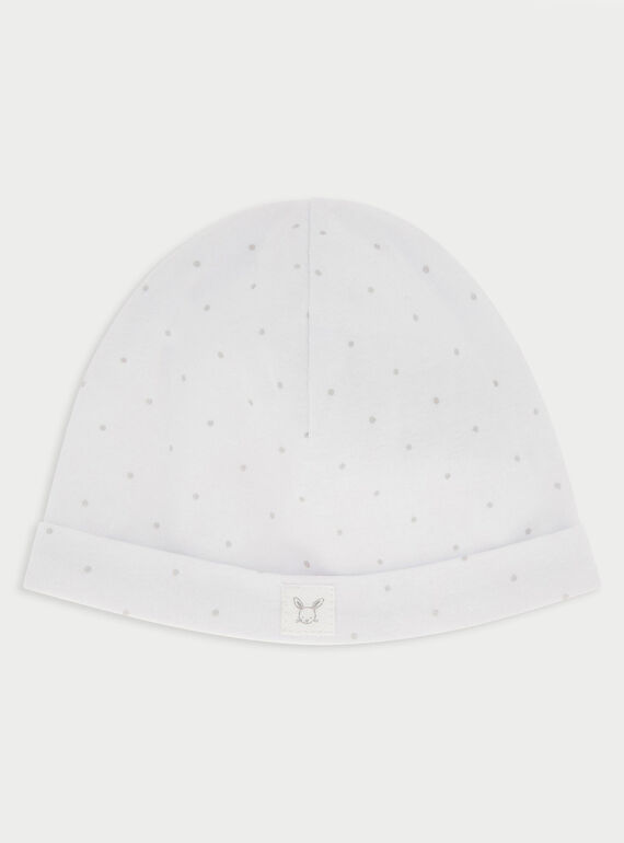 Bonnet de naissance blanc RYGOLO / 19E0AMI1BNA001