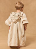 Poncho de bain rayée à capuche  MISIMON / 25E4BGC1CDB005