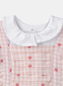 Ensemble body et barbotteuse en gaze de coton MOISETTE / 25E0CFI2ENS312