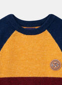 Pull tricolore LYMAILLAGE / 24H3PGO1PUL070